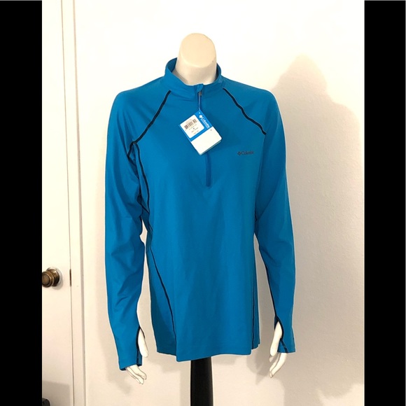 Columbia Other - Columbia blue,black Omni-Heat Thermal Sweatshirt